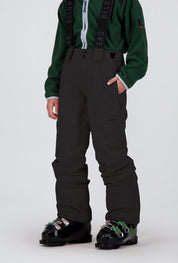 Frontansicht der schwarzen New Generation Skihose Airolo von Belowzero