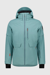 Ghost der cold teal New Generation Skijacke Savognin von Belowzero