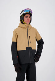 Oberkörperansicht der frozen sand New Generation Skijacke Savognin von Belowzero