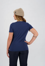 Modelbild des Fusion Light Merino Shirts Rückenansicht