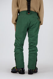 Rückenansicht der pine green Herren Skihose Engelberg von Belowzero