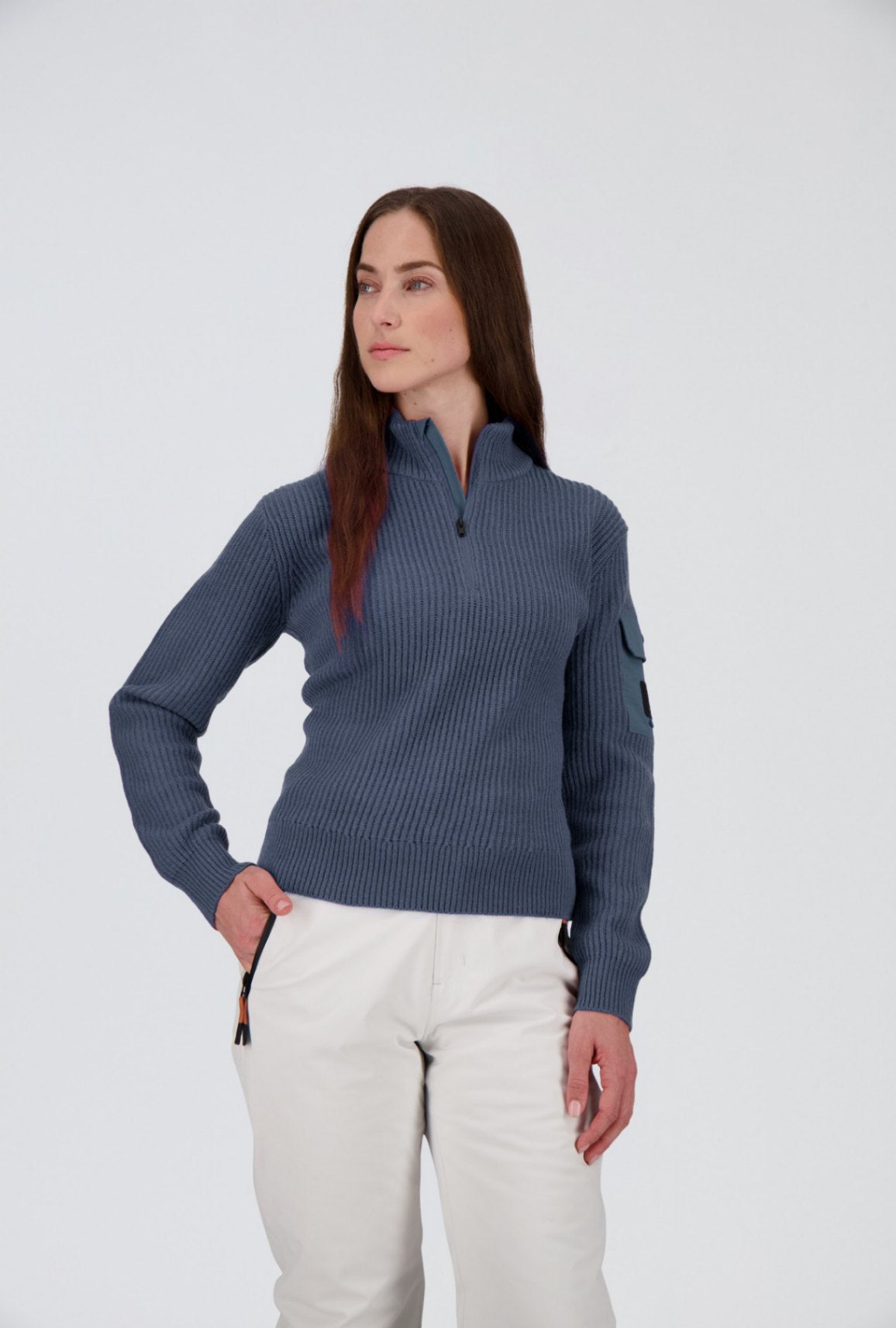 Pull mérinos femme Rigi