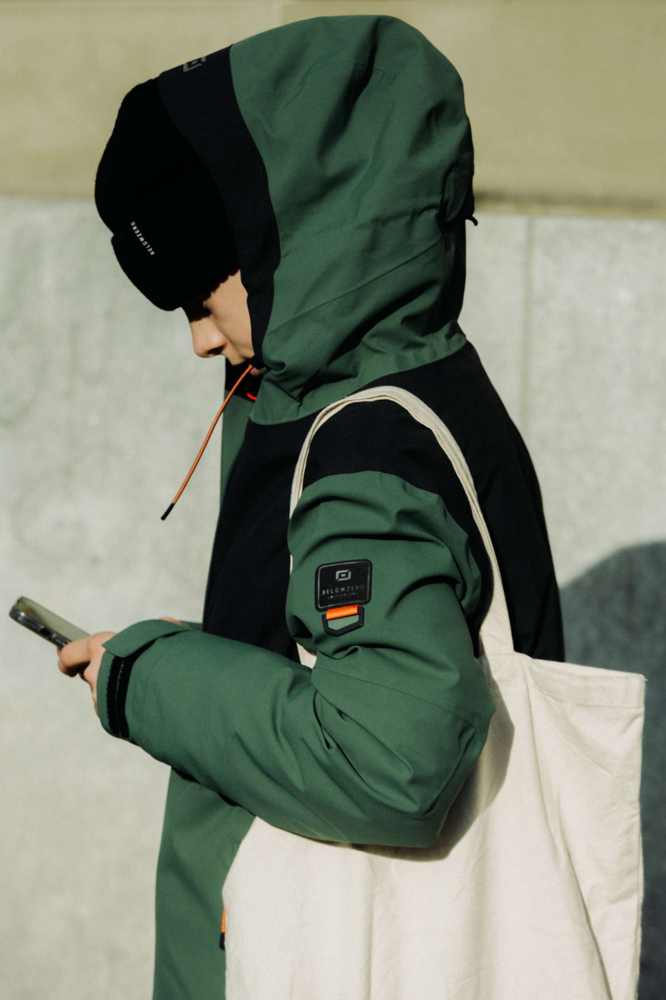 Veste de ski demi-zippée mixte ado Elm