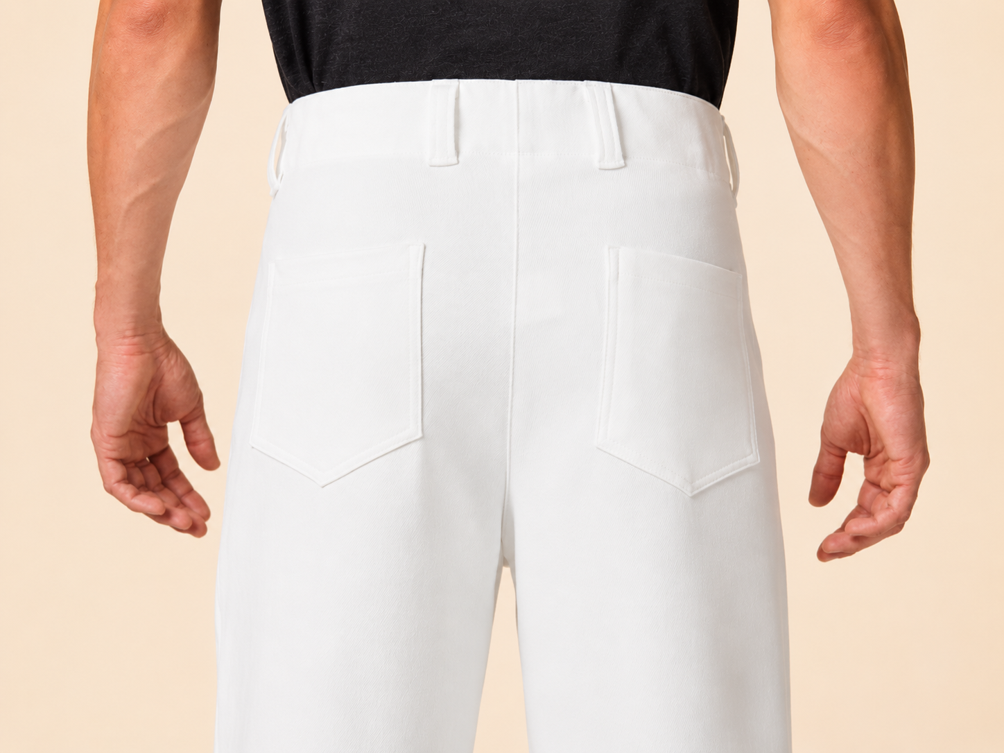 Rückansicht Belowzero Schwingerhose Unisex Mann