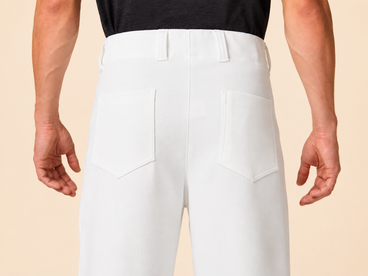 Rückansicht Belowzero Schwingerhose Unisex Mann