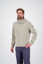 Frontansicht des dry moss Herren Tech Hoodie Brig von Belowzero