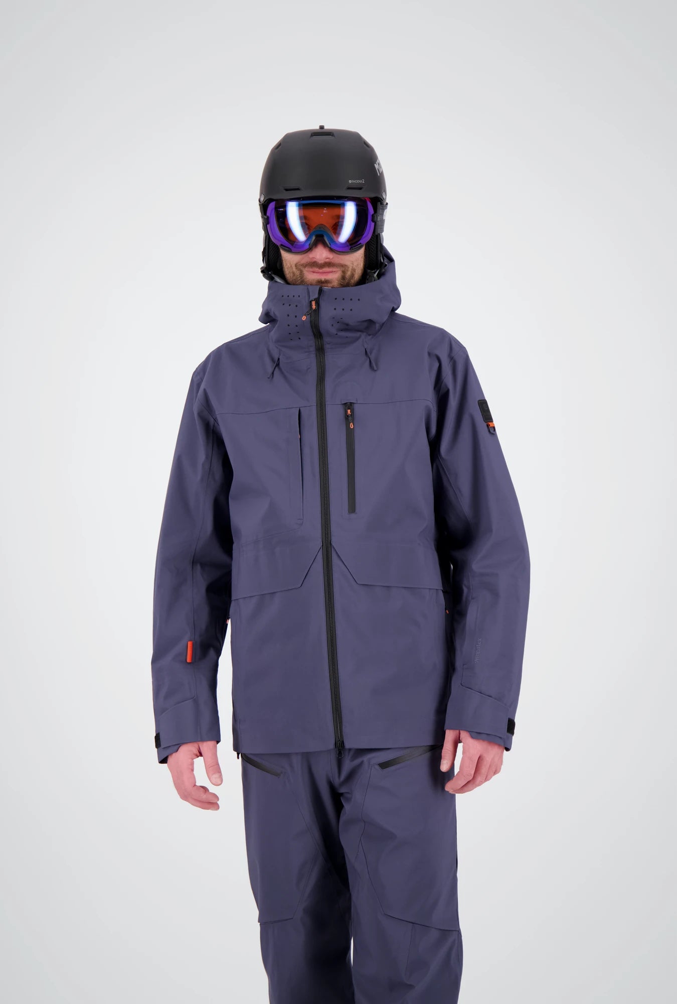Frontansicht der Herren Skijacke Verbier in nightfall